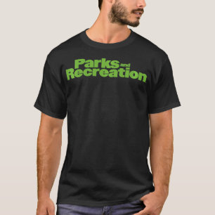 Camiseta Parques y parques recreativos y logotipo Rec