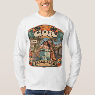 Camiseta Parra Road — Chica en Bicicleta, el icónico paseo 