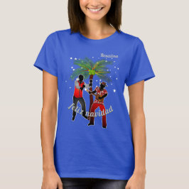 Camiseta Parranderos bajo Palm Tree con su nombre