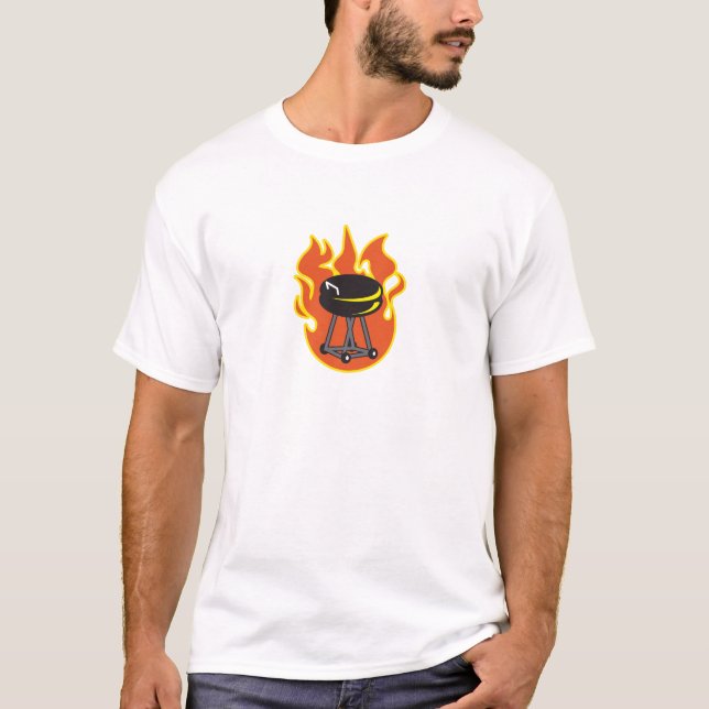 CAMISETA PARRILLA DE LA BARBACOA (Anverso)