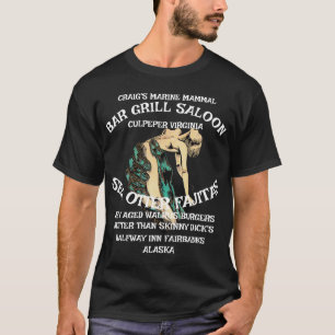CAMISETA PARRILLA DE MAMÍFEROS MARINOS DE CURTISS CRAIG CUL