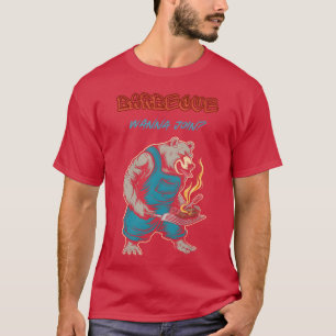 Camiseta Parrilla Retro 80s Barbacoa Vintage vintage