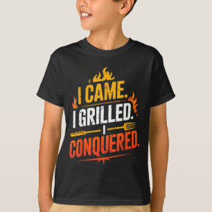 Camiseta Parrillada barbacoa broma asador maestro chef ahum