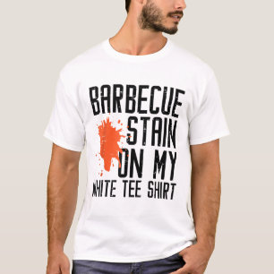 Camiseta Parrillada De Barbacoa En Mis Hombres De Carne Bbq