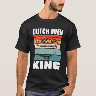Camiseta Parrillada de cocina holandesa con fuego de Oven K