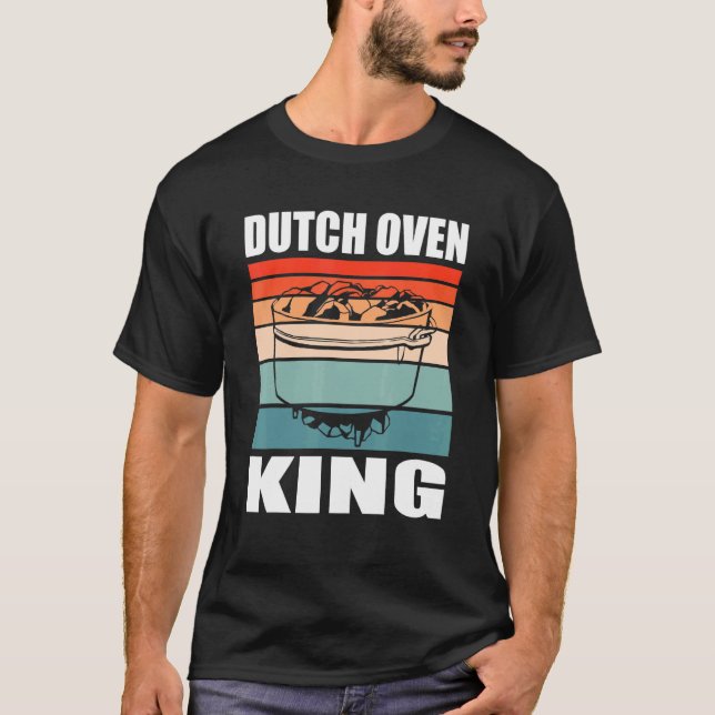Camiseta Parrillada de cocina holandesa con fuego de Oven K (Anverso)