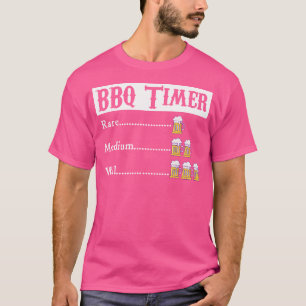 Camiseta Parrillada de temporizador Bbq