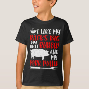 Camiseta Parrillada Divertida Me Gustan Mis Costillas Grand