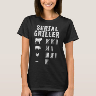 Camiseta Parrillada serie Funny Grill Bbq Master Fun