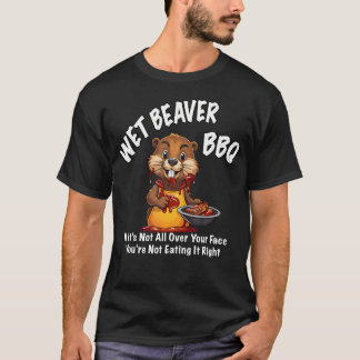Camiseta Parrillada Wet Beaver Divertida