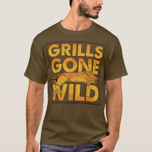Camiseta Parrilladas se fueron barbacoa de parrilladas salv