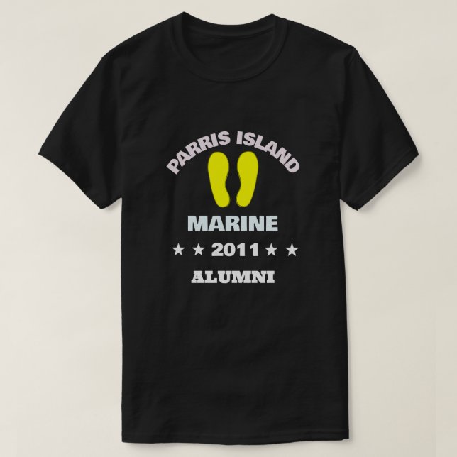 CAMISETA PARRIS ISLAND ALUMNI 12 (Diseño del anverso)