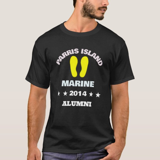 CAMISETA PARRIS ISLAND ALUMNI 14 (Anverso)