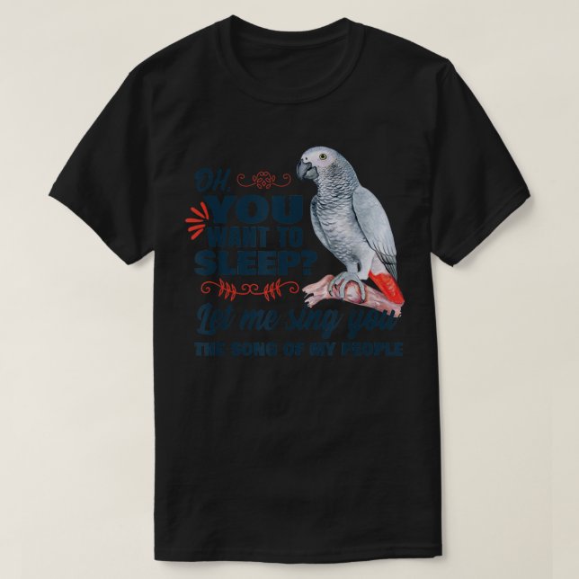 Camiseta Parroquia africana (Diseño del anverso)