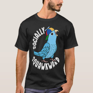 Camiseta Parroquia socialmente inestable I Blue Parrotlet