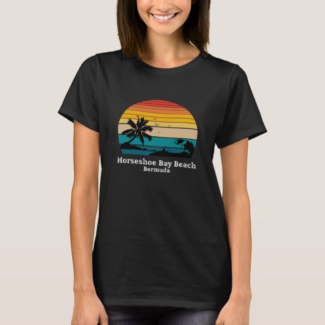 Camiseta Parroquia Southampton de Horseshoe Bay Beach - Ber (Anverso)
