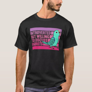 Camiseta Parroquia Turquesa Introvertida Pero Parroquia