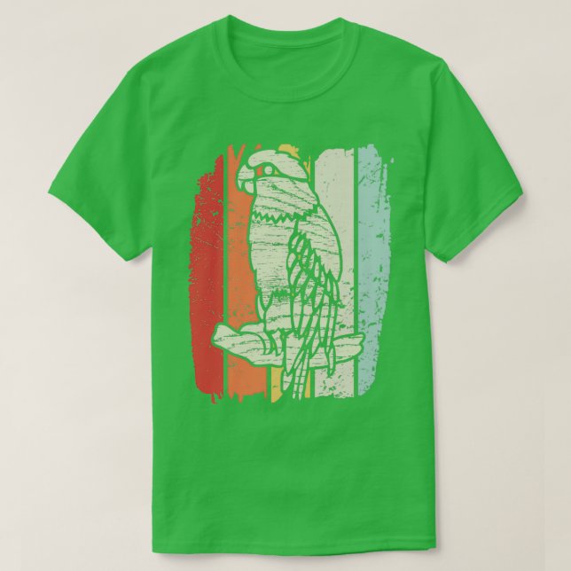 Camiseta Parrot Amazon Retro 3 (Diseño del anverso)