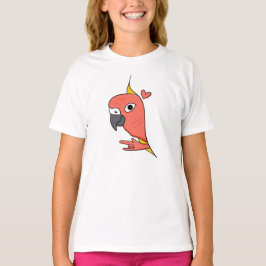 Camiseta Parrot ASL I Love You - Diseño de Cultura Sorda