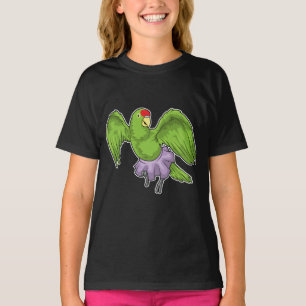 Camiseta Parrot Ballerina Ballet Dance