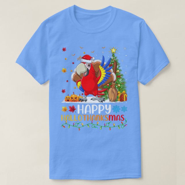 Camiseta Parrot Bird Lover Funny Happy Parrot HelloThanksMa (Diseño del anverso)