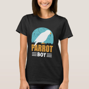 Camiseta Parrot Boy Mascota Cute Parrots Animal Parrot