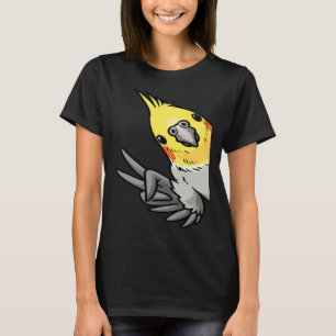 Camiseta Parrot Cockatiel de lado