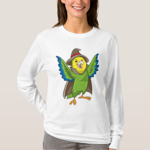 Camiseta Parrot como asistente con Gorra