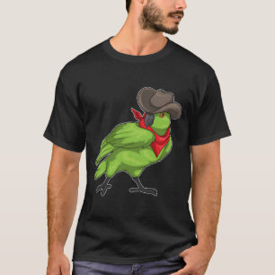 Camiseta Parrot Cowboy Cowboy gorra