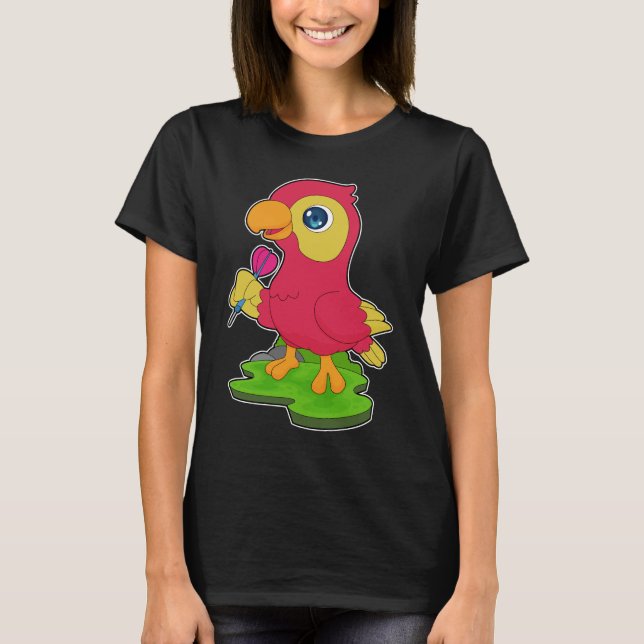 Camiseta Parrot Darts Dart (Anverso)