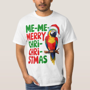 CAMISETA PARROT DE NAVIDADES DIVERSOS