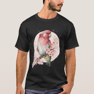Camiseta Parrot Japonés Cherry Blossom Parakeet Budgie Sak