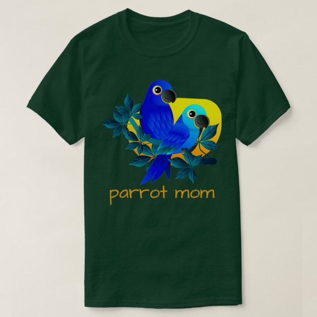 Camiseta Parrot Mom 14 (Diseño del anverso)