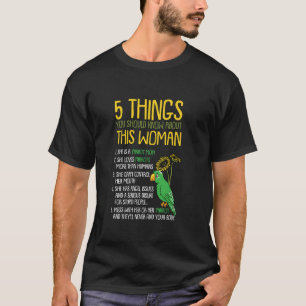 Camiseta Parrot Mom Funny Bird Mascota Animal Mamá Mamá Mam
