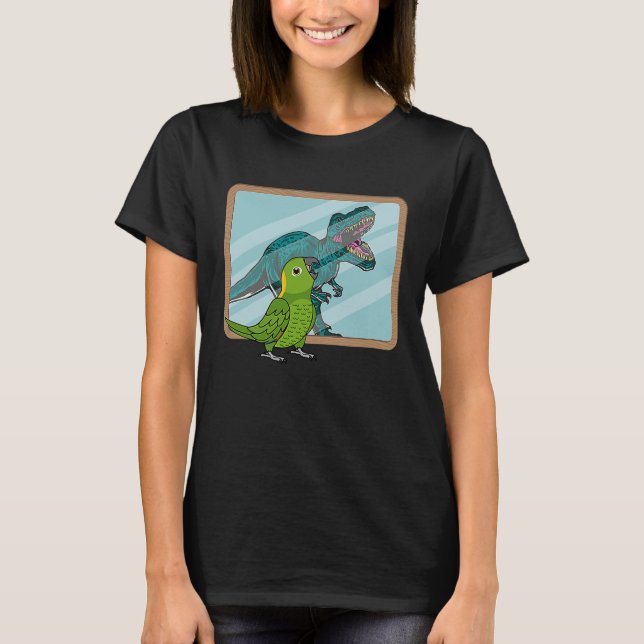 Camiseta Parrot & Rex Reflection I Yellow naped Amazon (Anverso)