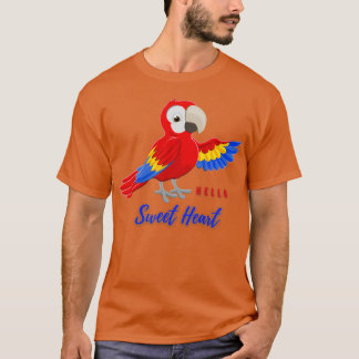 Camiseta Parrot Saying Hello