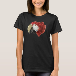 Camiseta Parrot Scarlet Macaw Aves Tropicales