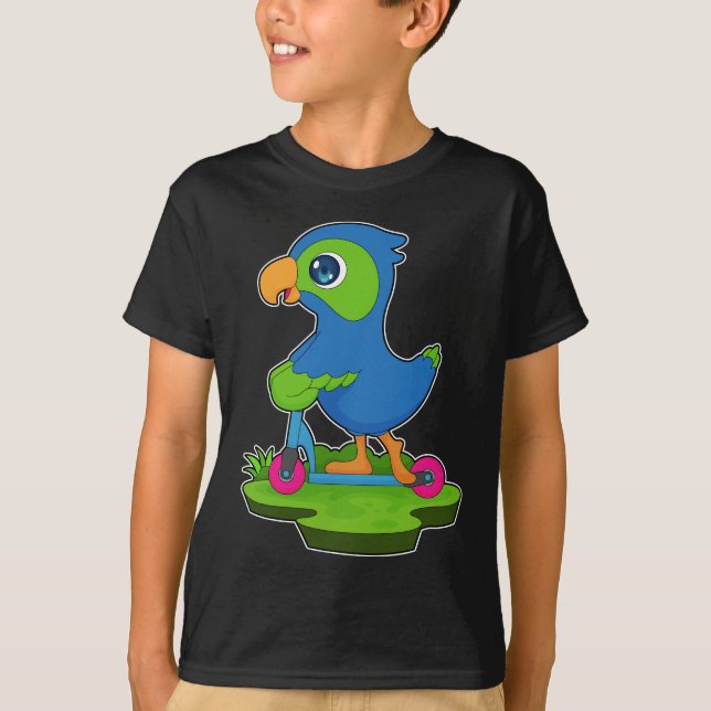 Camiseta Parrot Scooter (Anverso)