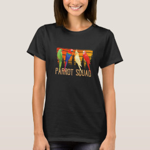 Camiseta Parrot Squad Wild Life Bird Song Parrot