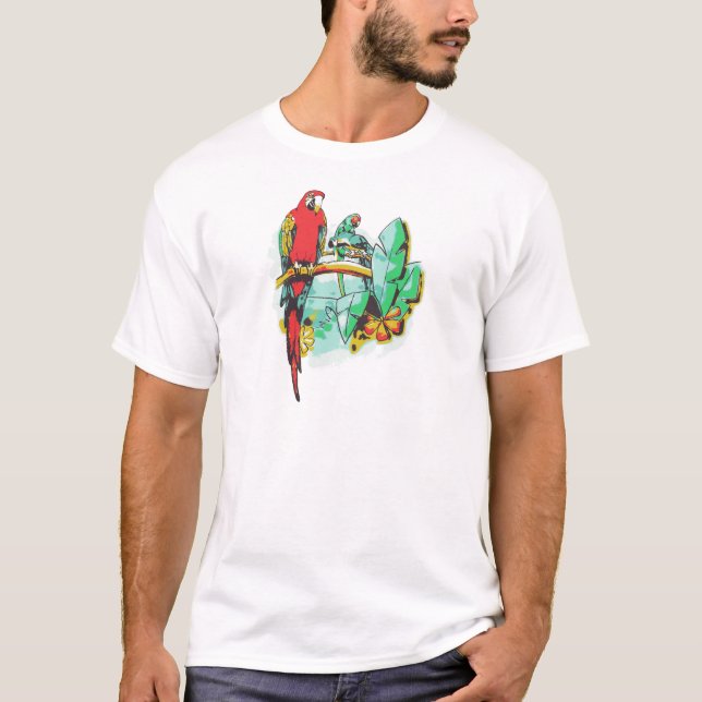 Camiseta Parrot Trio (Anverso)