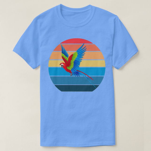 Camiseta Parrot Vintage 1 (Diseño del anverso)