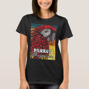 Camiseta Parrot Whisperer Animal Nature Birdwatcher Zooke