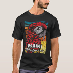 Camiseta Parrot Whisperer Animal Nature Birdwatcher Zooke