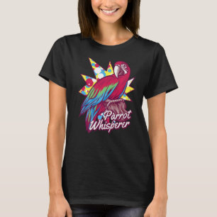 Camiseta Parrot Whisperer Parrot Hablando de Aves