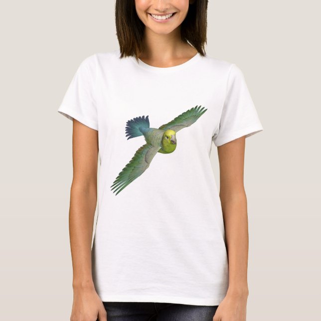 Camiseta Parrotlet Amarillo-Hecho frente (Anverso)