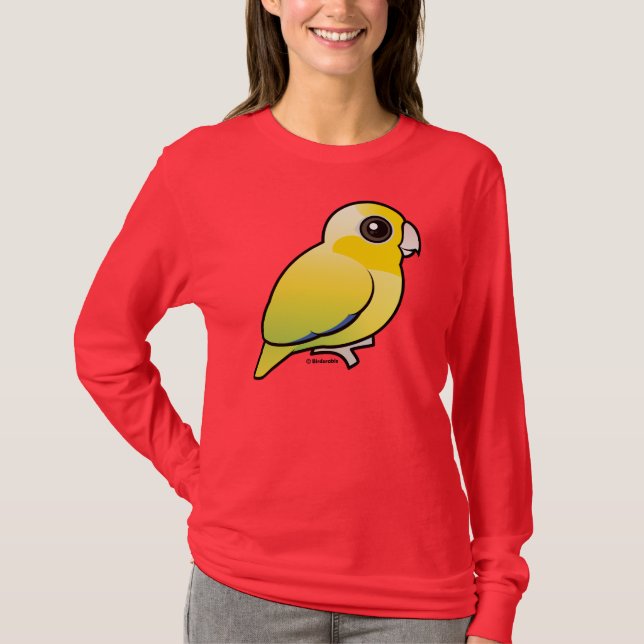 Camiseta Parrotlet pacífico amarillo (Anverso)