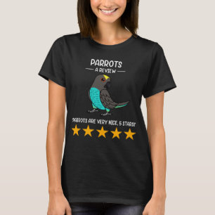 Camiseta Parrots A Review Meyers Parrot