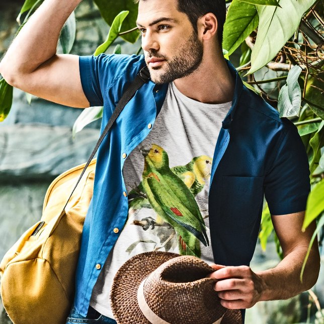 Camiseta Parrots de Amazona - aves de cosecha (Subido por el creador)