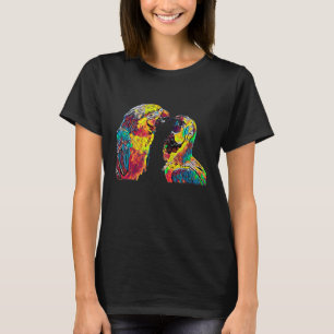 Camiseta Parrots In Love Cute Birds Couple Premium T-Shirt