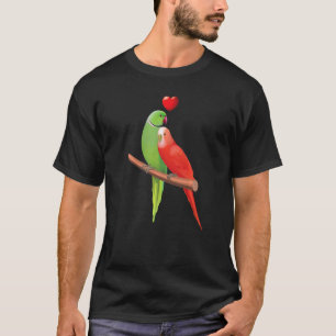Camiseta Parrots Lovebirds Ave Exótico Ara Macaw Cockatoo Z